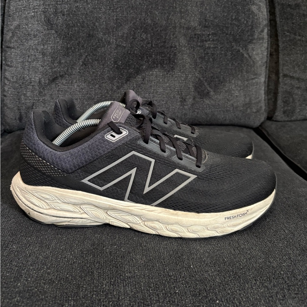 New Balance Fresh Foam X 860v14 Shoes Men Size 13 Black Phantom Sea Salt Running